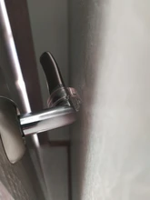 Tope de puerta de Gel de sílice transparente, tope de manija de puerta, perilla de protección de pared, parachoques, paredes, protector de muebles, 4 Uds.