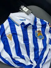 2021 Real Sociedad HOME away Jersey Camiseta de Fútbol OYARZABAL SILVA X PRIETO Real Sociedad Final de Copa del Rey 2019-20