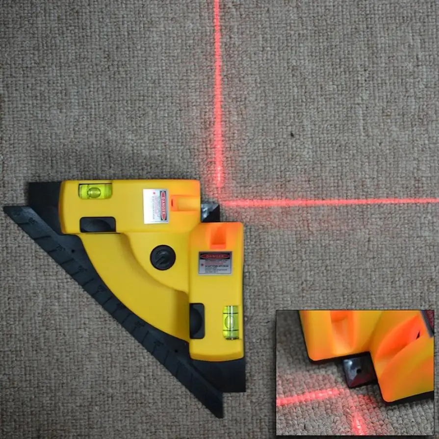 90 Degree Infrared Right Angle Ground Wire Instrument Vertical Horizontal Line Projection Measurement Tools Right Angle Level
90 Degree Infrared Right Angle Ground Wire Instrument Vertical Horizontal Line Projection Measurement Tools Right Angle Level