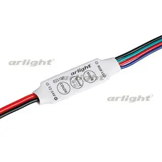 025106 controller LN-MINI-RGB (12-24V, 3x2a)-1 pc Arlight 
025106 controller LN-MINI-RGB (12-24V, 3x2a)-1 pc Arlight