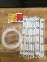 Corset de bonado de plástico y poliéster transparente, 5 yardas, envío directo