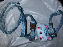 Chaleco protector antiescape para perros y gatos, arnés suave y ajustable, correa para caminar