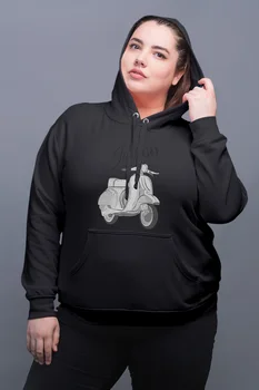 Angemiel Wear Just Go Vespa Black Women Hooded Sweatshirt
Angemiel Wear Just Go Vespa Black Women Hooded Sweatshirt