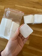 100 unids/pack pelusa-papel libre de toallitas de algodón eliminador de pegamento para pestañas limpiar hoja de algodón las uñas arte limpiar limpiador almohadillas