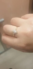 Anillo de piedra de cristal blanco para mujer, sortija de boda fina de oro amarillo de lujo para mujer, sortija de compromiso Vintage de hoja nupcial