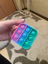 Mini llavero sensorial de juguete para adultos y niños, juguete antiestrés blando para aliviar el estrés y el autismo