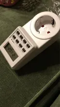 Switch-Socket Programmable Digital Timer Electronic Outlet Fr-Plug Cyclic 24-Hour EU