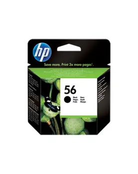 Original ink cartridge HP 56 black. 520 page yield
Original ink cartridge HP 56 black. 520 page yield