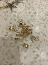 Nuevo 6 pares de moda Punk Rock Clip de oreja de pendientes sin piercing-Clip en cartílago de pendiente Dropshipping. Exclusivo.