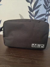 Bolsa de aseo de viaje colgante para hombre y mujer, neceser plegable, organizador de baño y ducha, artículos de tocador