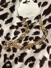 Cadena de cuello corto con hueco de oro de una capa para mujer, collar de joyería Punk retro gótico, novedad