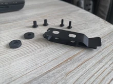 1 pieza K funda Clip Kydex cintura Clips cortador K funda Clip trasero cintura Clip funda accesorios K funda llevar Clip trasero