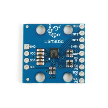Taidacent LSM9DS1 9DOF IMU Nine Axis Sensor Acceleration Gyroscope Magnetometer Measurement Supports I2C SPI LSM9DS1 Breakout
Taidacent LSM9DS1 9DOF IMU Nine Axis Sensor Acceleration Gyroscope Magnetometer Measurement Supports I2C SPI LSM9DS1 Breakout