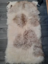 Genuina piel de oveja placas DIY material prendas de piel manta caliente chico de piel de cordero alfombra natural alfombras