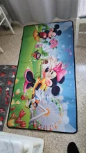Mickey y Minnie impermeable estera de puerta esterilla de dibujos cocina lindo alfombras dormitorio alfombras decorativa tapetes para escaleras casa manualidades decorativas
