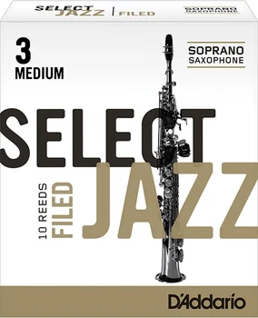 Rsf10ssx3m select Jazz walking sticks for Saxophone Soprano, size 3 medium, 10 PCs Rico
Rsf10ssx3m select Jazz walking sticks for Saxophone Soprano, size 3 medium, 10 PCs Rico