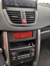 Carcasa de pantalla de radio para coche, cubierta de protección de remplazo de reproductor de CD, multifuncional, de cara fija, compatible con vehículo Peugeot y Citroen
