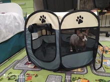 Caseta plegable portátil para mascotas, casa de tienda de campaña para perros grandes y pequeños, corralito al aire libre, jaula para cachorros y gatos, entrega en habitación