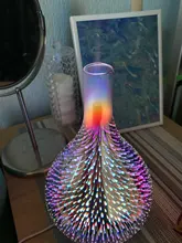 Air-Humidifier Diffuser-Mist-Maker Firework Essential-Oil Ultrasonic Aroma Glass 3D