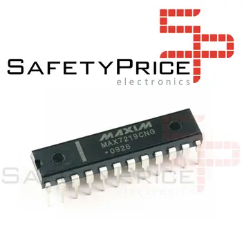 IC MAXIM MAX7219CNG MAX7219 24 DIP (leds, arduino, raspberry, PIC, prototypes)
IC MAXIM MAX7219CNG MAX7219 24 DIP (leds, arduino, raspberry, PIC, prototypes)