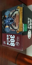 Mascarilla profesional de media cara para polvo de Gas, gafas de seguridad de visión amplia, Cartucho de filtración de carbono para pulverizar pintura, trabajo seguro