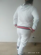 Ropa deportiva con capucha para mujer, Tops cortos de manga larga con cremallera, pantalones largos, conjunto de ropa informal holgado, 2 uds., otoño 2020