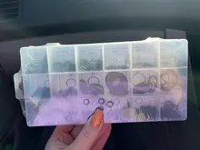 Juntas tóricas de Arandela de goma, juego de juntas tóricas negras, arandelas de nitrilo de alta calidad para juntas de coche