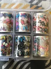 Lámina de transferencias para uñas etiqueta engomada de papel de diseño de pegatina de decoración de uñas flores adhesivo Trópico estrellado decoración de uñas accesorios secreto