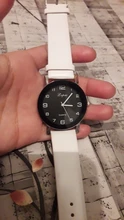Lvpai-relojes de cuarzo para mujer, reloj de cuarzo con pulsera de cuero analógico, informal, 2020