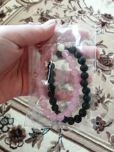 2 unids/set brillante imán par pulsera Vintage Natural piedra distancia emparejado pulsera de los amantes de la joyería de regalo de día de San Valentín