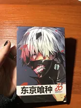 Cartas de Anime de Tokyo Ghoul para niños, tarjeta de mensaje de felicitación, juguetes de regalo de Navidad, 30 Uds.