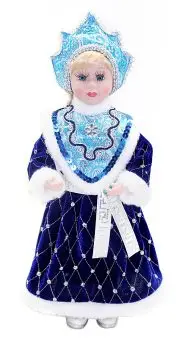 Doll snow maiden 36 cm under the Christmas tree, Blue New Year's fairy tale 972401
Doll snow maiden 36 cm under the Christmas tree, Blue New Year's fairy tale 972401