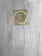 Bathroom-Accessory Floor-Drain Antique Brass Flower-Art Waste-Grate100mm--100mm YT-2104