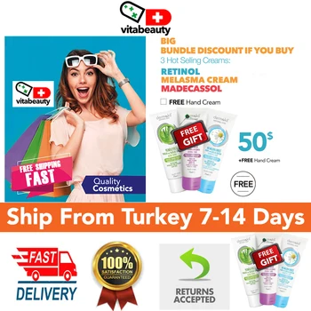 Retinol + Melasma Cream + Madecassol Centella Pack with Free Hand Cream Gift FREE DELIVERY FAST SHIPPING
Retinol + Melasma Cream + Madecassol Centella Pack with Free Hand Cream Gift FREE DELIVERY FAST SHIPPING