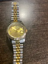WLISTH-Reloj de lujo dorado para hombre y mujer, reloj de pulsera masculino de acero inoxidable, resistente al agua, con fecha analógica, clcok, 2018