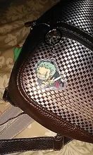 LLavero de una pieza con colgante acrílico de doble cara, accesorios de Anime, llavero de dibujos animados, 2019