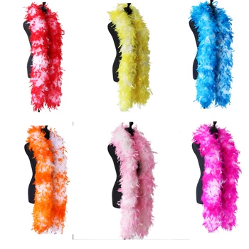 WCFeatherS Fancy Dyed fulffy Turkey feathers boa White Thick 130-150g Wedding party boa Shawl Scraf Decoration
WCFeatherS Fancy Dyed fulffy Turkey feathers boa White Thick 130-150g Wedding party boa Shawl Scraf Decoration