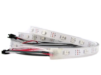 Reel strip Led SPI Magic Color RGB with IC WS2812 5V with 150 Smd 5050 5 meters with cable IP67
Reel strip Led SPI Magic Color RGB with IC WS2812 5V with 150 Smd 5050 5 meters with cable IP67