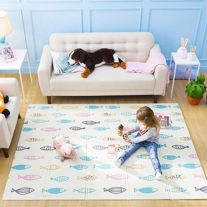 Educational Toys For Kids Carpet Foldable Baby Play Mat Children's Crawling Pad Cartoon Room Decor Soft XPE Foam Nursery Rug
Educational Toys For Kids Carpet Foldable Baby Play Mat Children's Crawling Pad Cartoon Room Decor Soft XPE Foam Nursery Rug