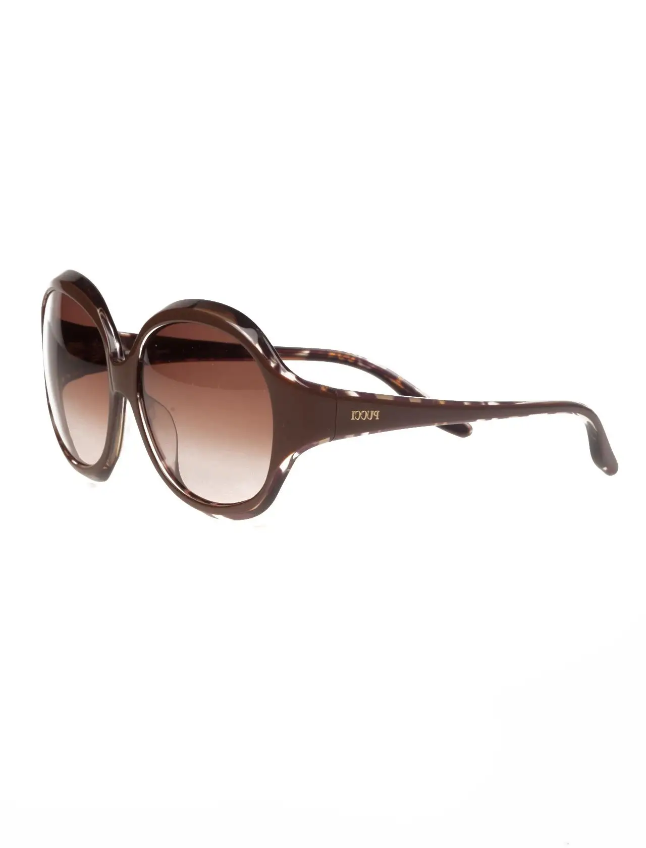 

Women's sunglasses ep 658 249 bone Brown organic oval aval 57-19-135 emilio pucci