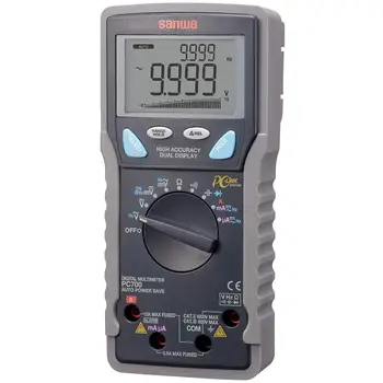 FMUSER SANWA PC700 Advanced Intelligent Digital Multimeter Full Overload Protection for PC Communication
FMUSER SANWA PC700 Advanced Intelligent Digital Multimeter Full Overload Protection for PC Communication