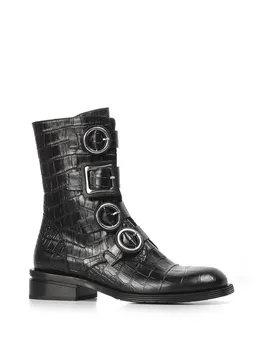 İLVİ Elina Women's Boot Black Crocodile 
İLVİ Elina Women's Boot Black Crocodile