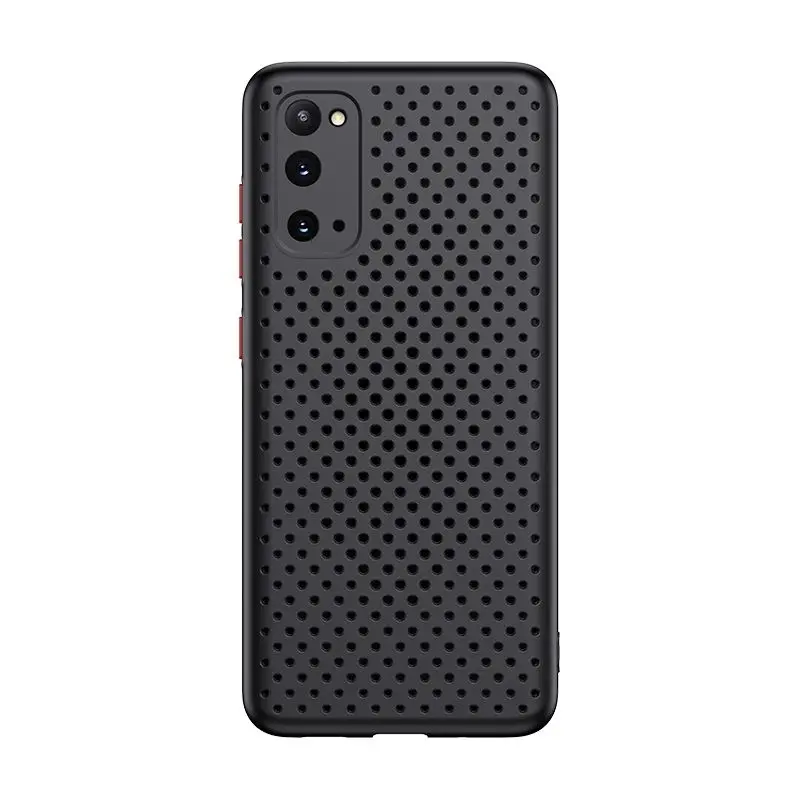 Heat Dissipation Mesh TPU Mobile Back Covers For SamsungS20/S20Plus/S20Plus iPhone 11/X/8/7/6/XR/MR MAX/PLUS Khushi Accessories
Heat Dissipation Mesh TPU Mobile Back Covers For SamsungS20/S20Plus/S20Plus iPhone 11/X/8/7/6/XR/MR MAX/PLUS Khushi Accessories