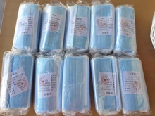 Mascarilla médica desechable, mascarilla quirúrgica de 3 capas, anticontaminación, con sujeción para las orejas, mascarilla sanitaria transpirable