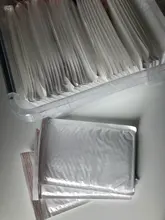 Lote de 50 unidades de bolsas tipo sobre de espuma blanca, sobres acolchados autosellados, sobres con bolsa de burbujas para correo, paquetes de envío