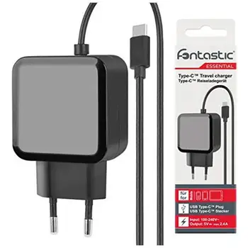 IPW-USB-24C-charger with cable USB-C 2,4A European 2 pin plug NeroFONTASTIC7.94 
IPW-USB-24C-charger with cable USB-C 2,4A European 2 pin plug NeroFONTASTIC7.94