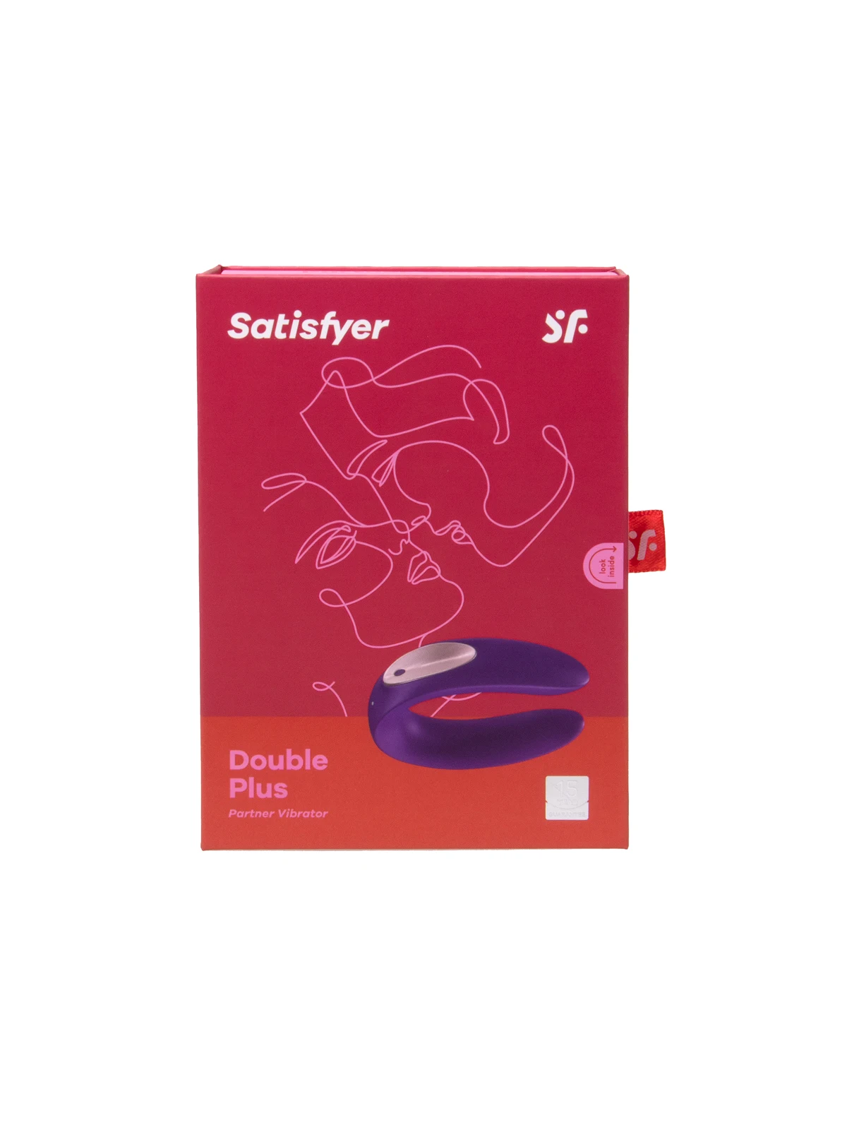 Стимулятор для пар Satisfyer Double Plus, фиолетовый J2008-3-P - Satisfyer - Вибраторы для пары - Купить