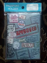 Funda de pasaporte para hombre y mujer, cubierta para pasaporte de viaje, diseño 3D de cuero Pvc, bonito
