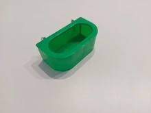 Dish-Bowl Bird-Feeder Chickens Hanging-Food Rabbit Plastic Small Bown for Animals Like