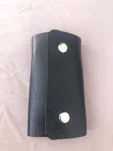 Portallaves de cuero PU para hombre y mujer, organizador de llaves, moda, carteras para llaves, bolsa, llavero de coche, cartera para llaves